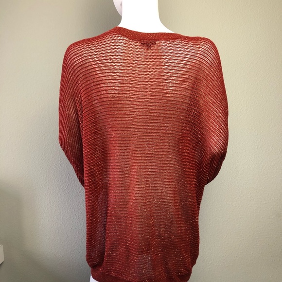 Shear Long Sweater Hip Length Baggy - Picture 6 of 6